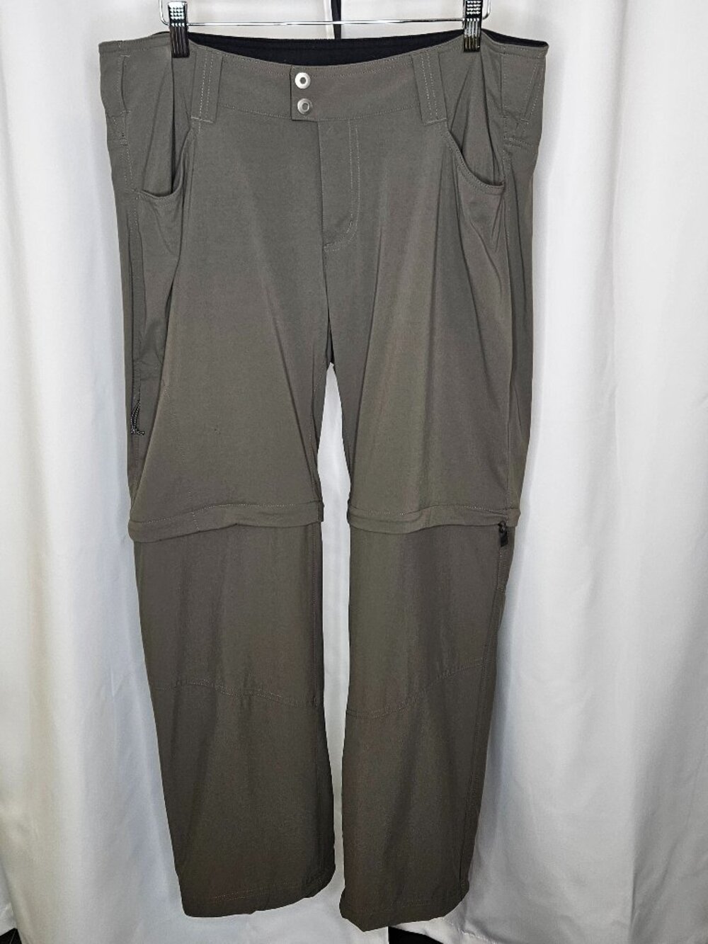 Columbia Omni-Shield Convertible Hiking Pants Womens Size 16 Short